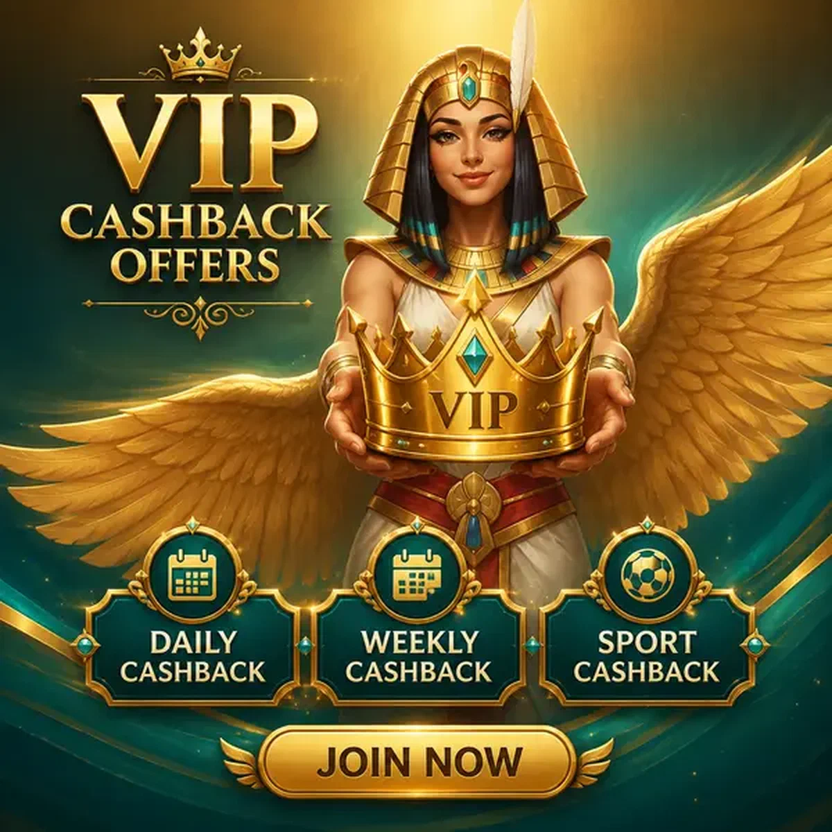 VIP Cashback Stack verwelkomt high-roller met bonusbeloningen en gouden kroon
