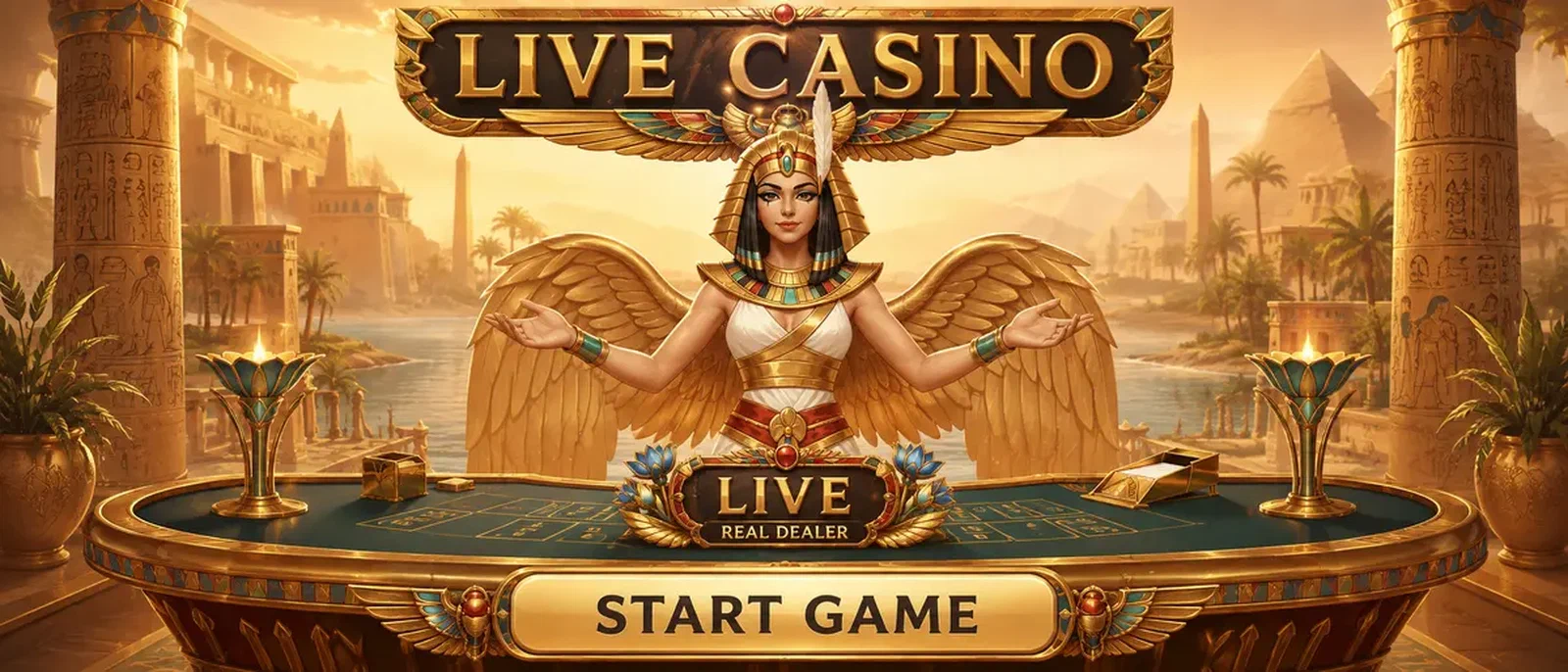 Amun Ra Live Casino: Speel Nu
